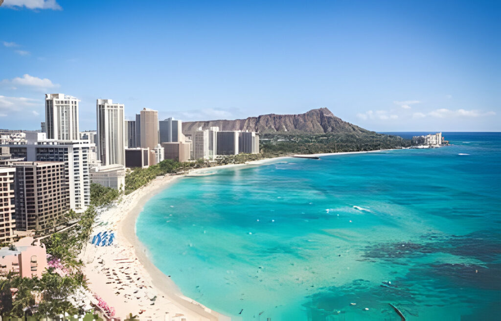 Chauffeur service Hawaii to Diamond Head Beach Oahu