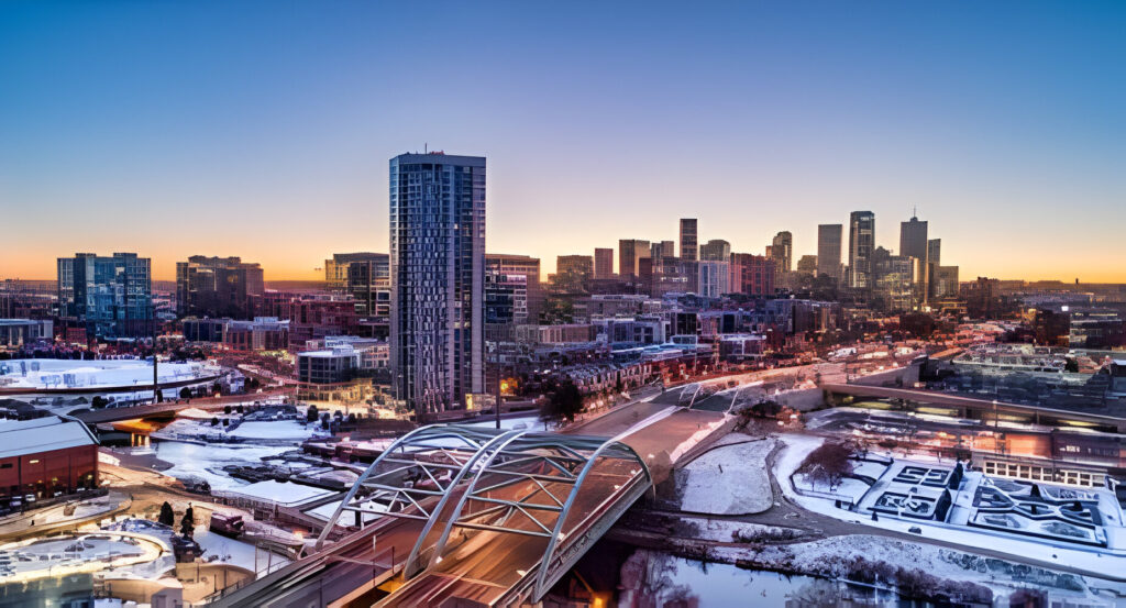 Chauffeur service Colorado in Downtown Denver