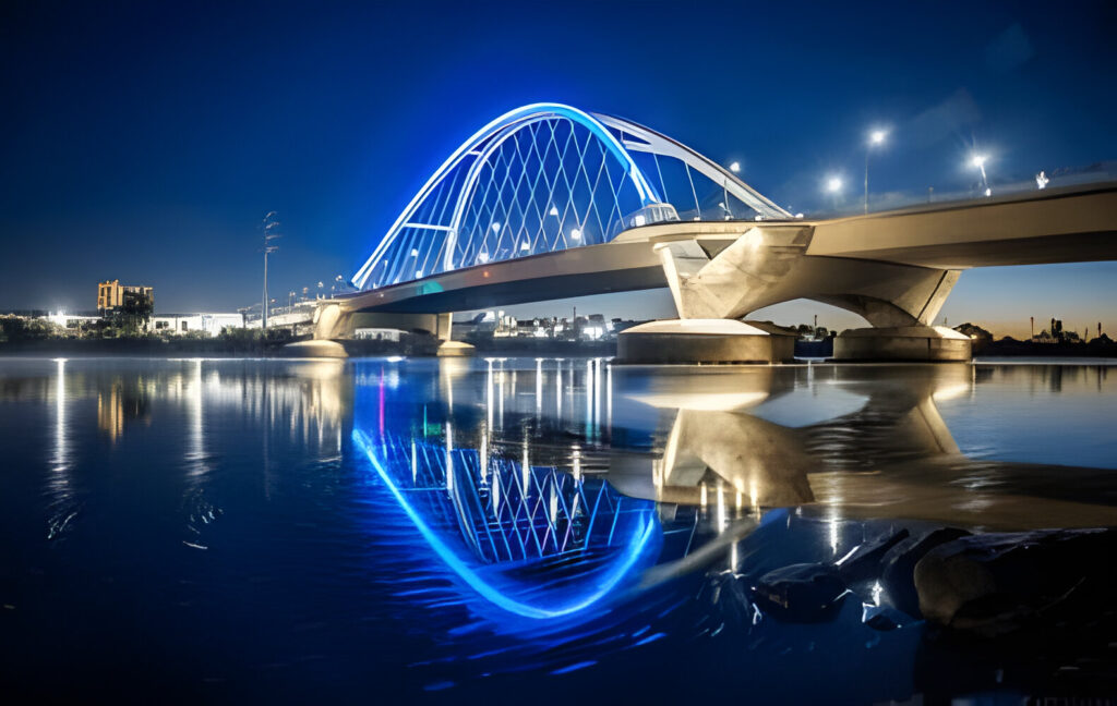 The Lowry Bridge in Minneapolis, Minnesota