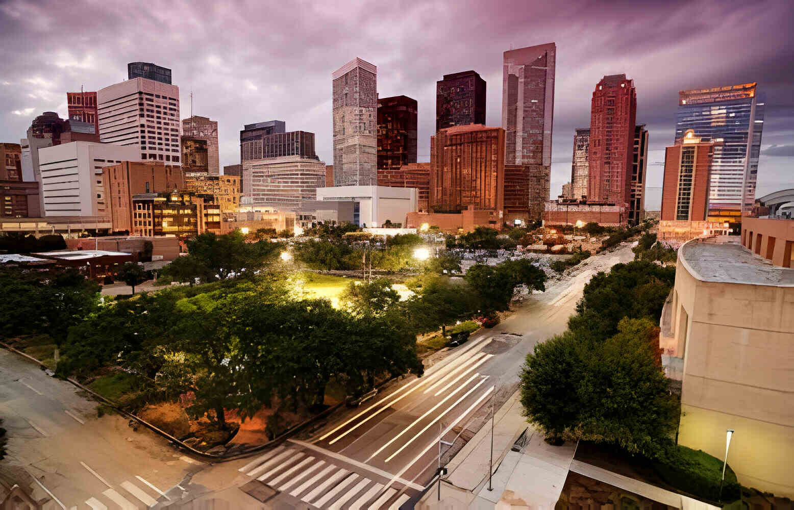 Downtown Houston Skyline