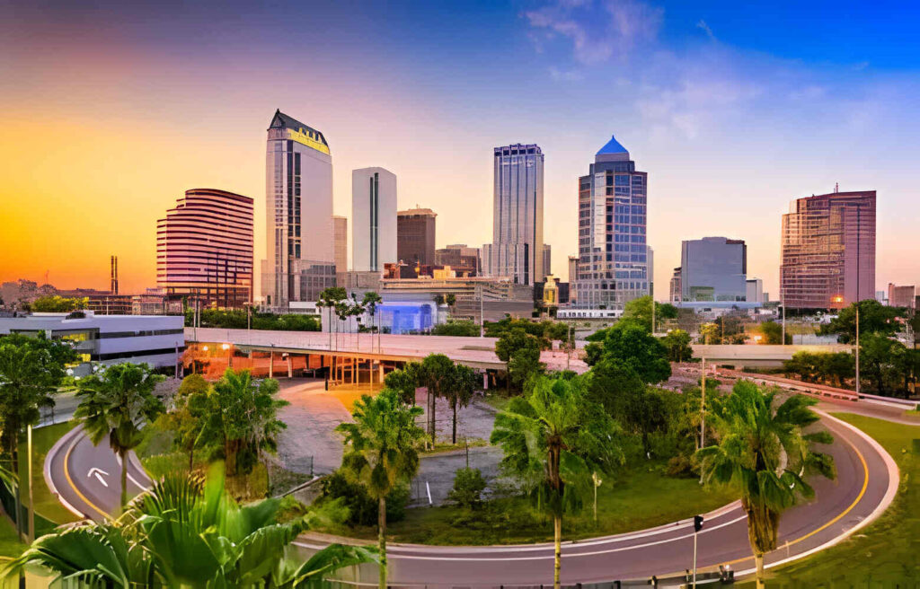 Downtown Skyline, Tempa, Florida