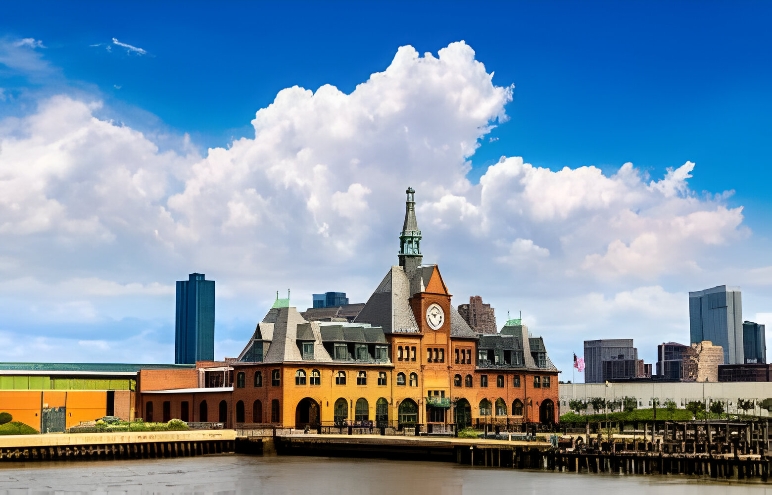 Central Railroad of New Jersey Terminal in Jersey City