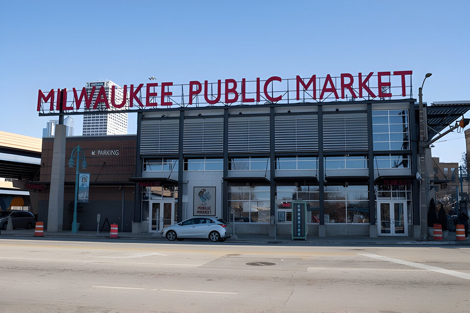 Milwaukee Public Market building in the state of Wisconsin.