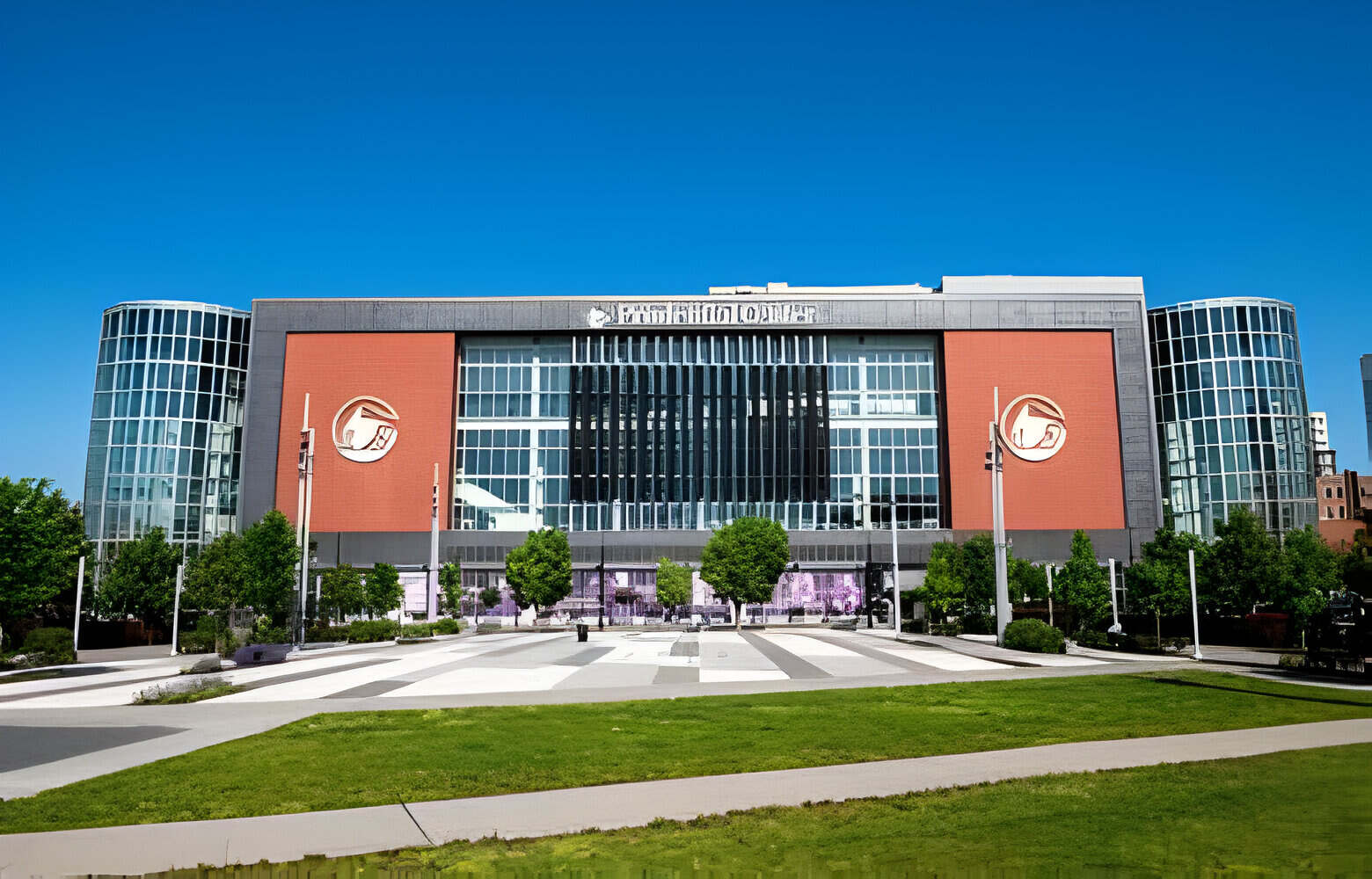 Prudential Center arena in downtown Newark