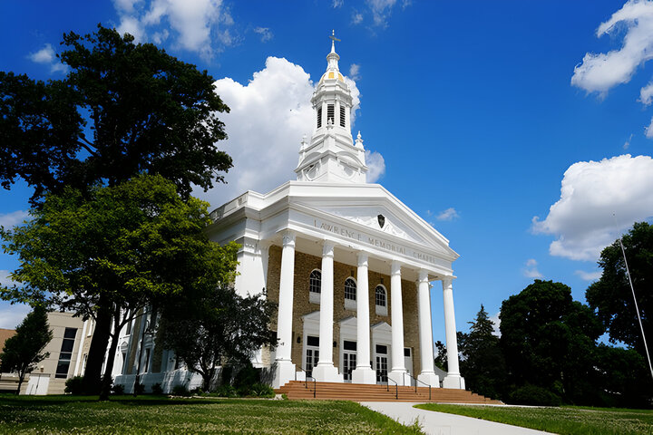 Lawrence memorial chapel in appleton, wisconsin