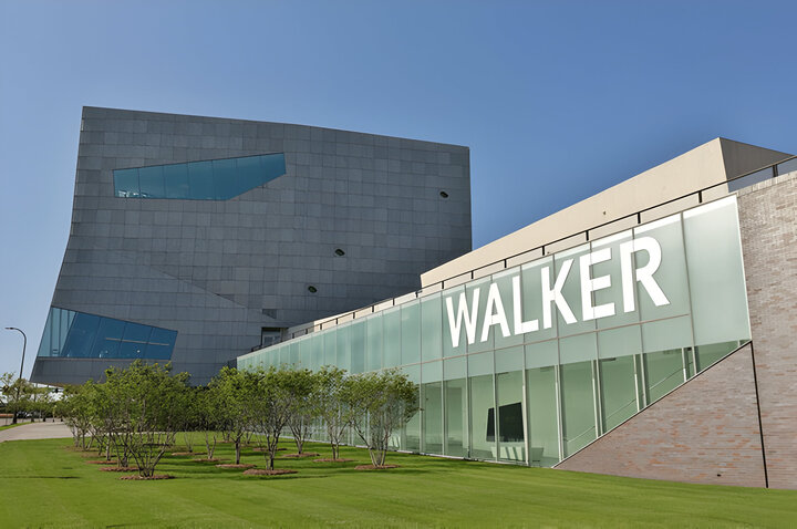 Walker Art Center, a multidisciplinary contemporary art center located in the Lowry Hill neighborhood of Minneapolis, Minnesota.