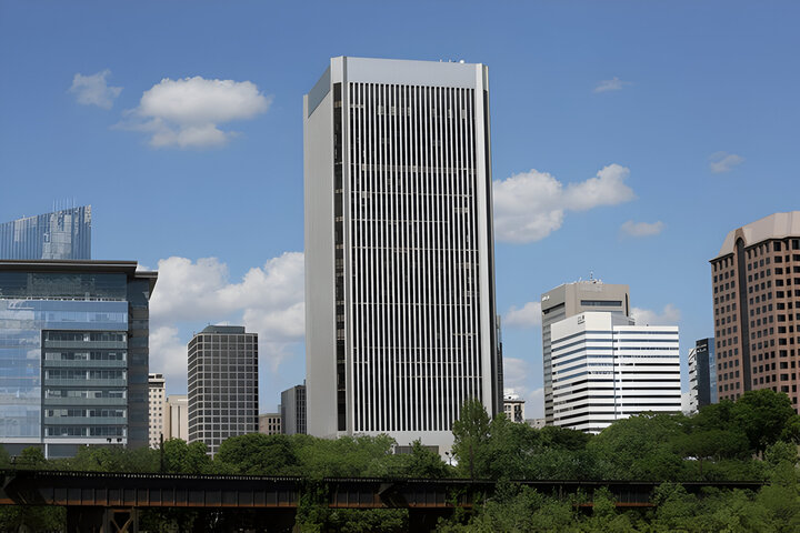 Federal Reserve Bank Building in Richmond, VA.