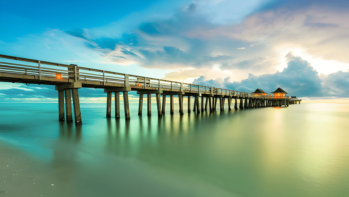 Scenic Naples Pier, Florida