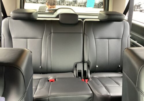 Back Seats of our luxury Ford Expedition