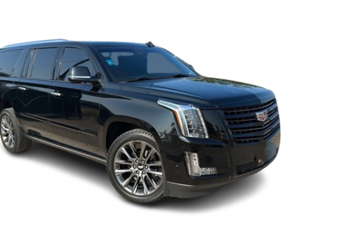 Black Cadillac Escalade SUV