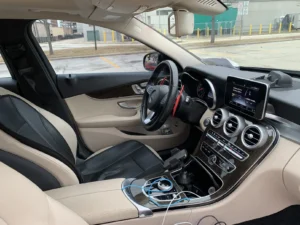 Interior of our luxury BMW Car 