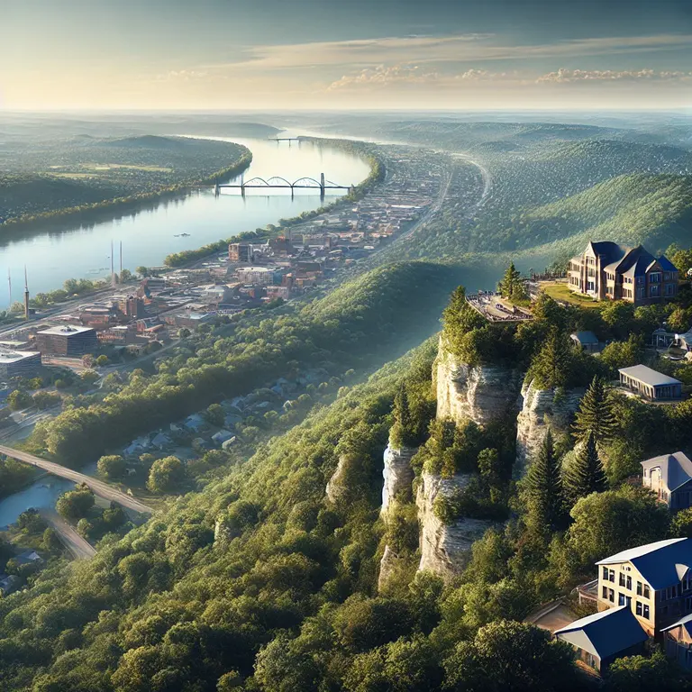 Grandad Bluff in La Crosse, WI