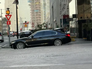 Side View of Our Luxury Sedan Service