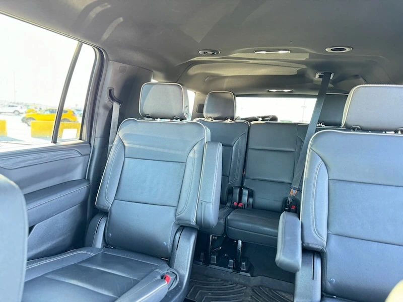 Interior of Luxury SUV